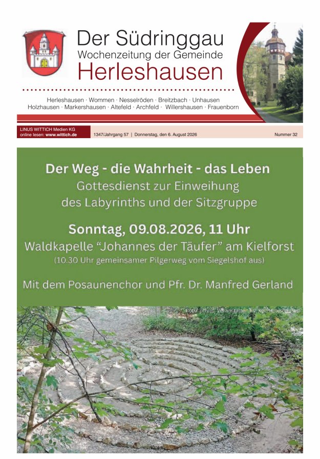 Der Südringgau Titelblatt 32/2026