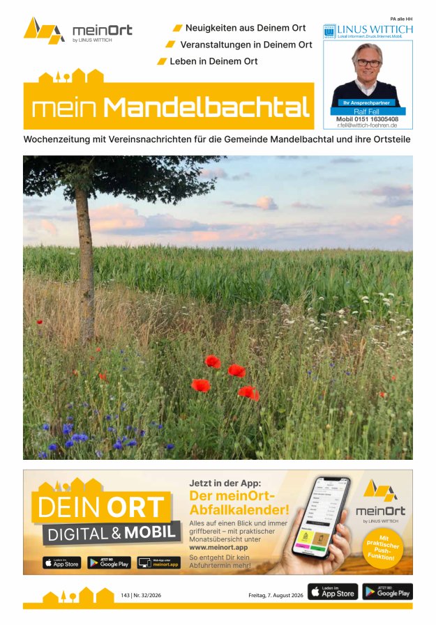 mein Mandelbachtal Titelblatt 29/2026