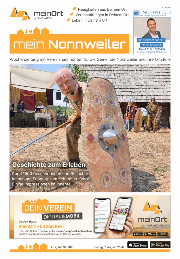 mein Nonnweiler Titelblatt 32/2026