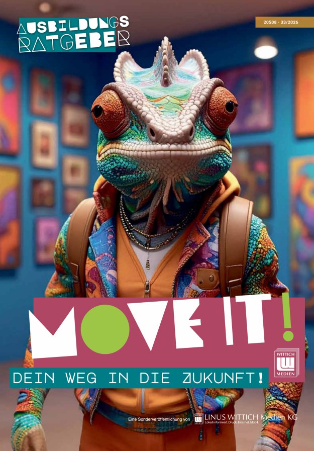 "Move It !" Ausbildungsratgeber für den Kreis Bad Kreuznach Titelblatt 06/2026