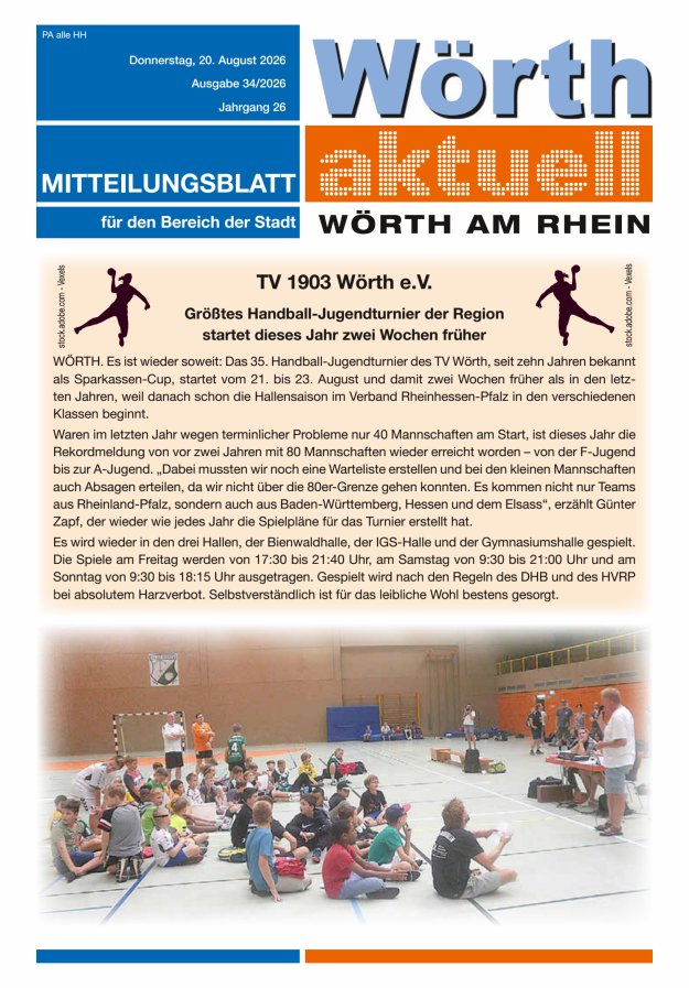 Wörth aktuell Titelblatt 31/2026