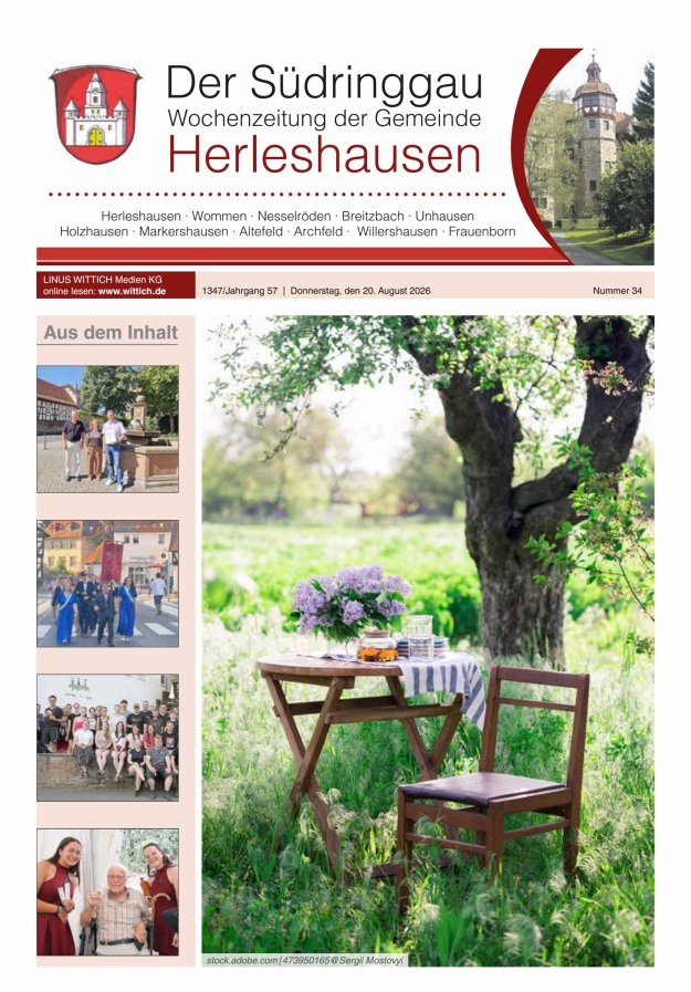Der Südringgau Titelblatt 34/2026