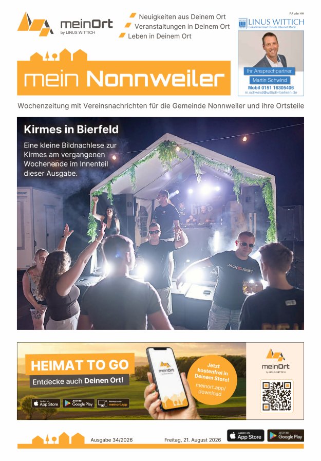 mein Nonnweiler Titelblatt 34/2026