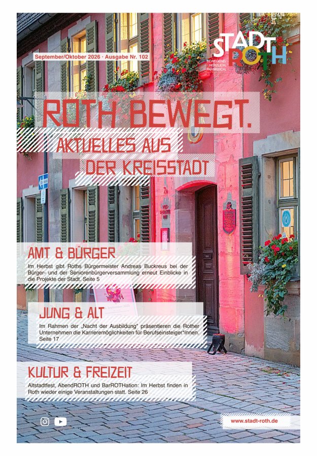 Roth bewegt. Titelblatt 102/2026