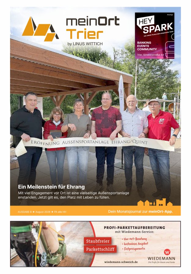 meinOrt Trier Titelblatt 08/2026