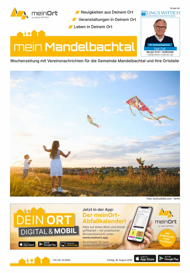 mein Mandelbachtal Titelblatt 32/2026
