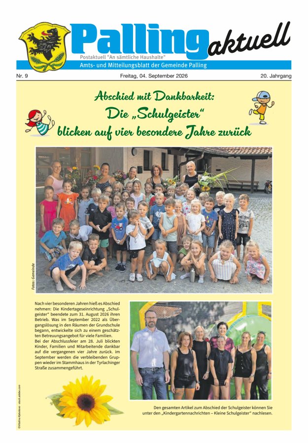 Palling Titelblatt 09/2026