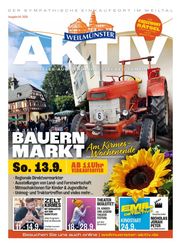 Weilmünster aktiv Titelblatt 04/2026
