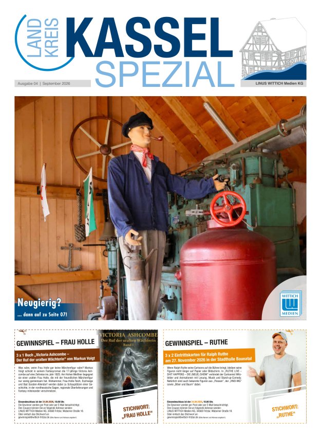 Landkreis Kassel Spezial Titelblatt 04/2026