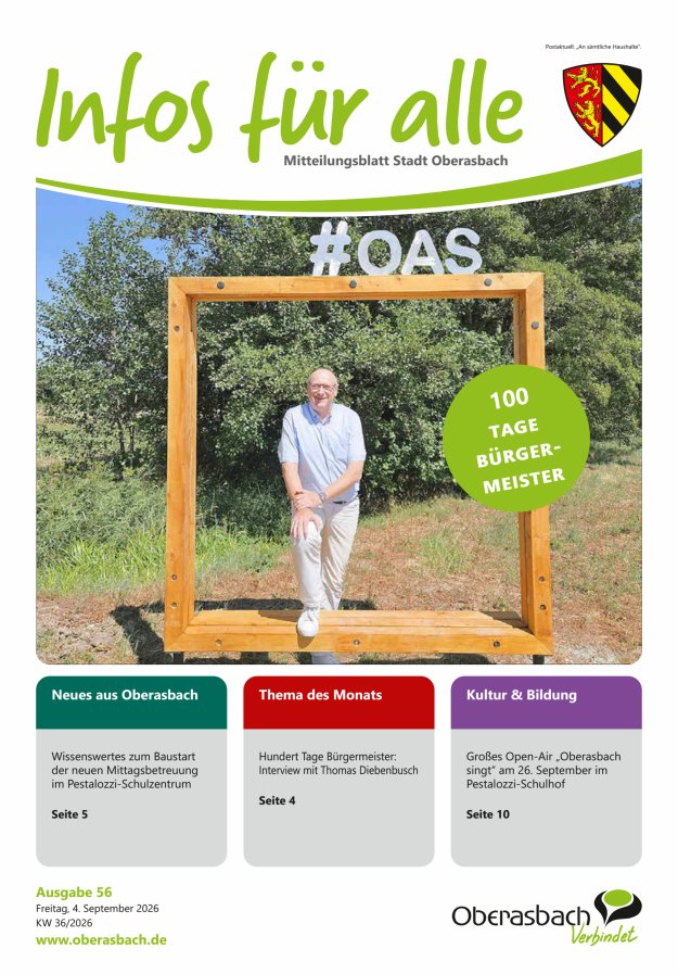 Stadt Oberasbach Titelblatt 56/2026