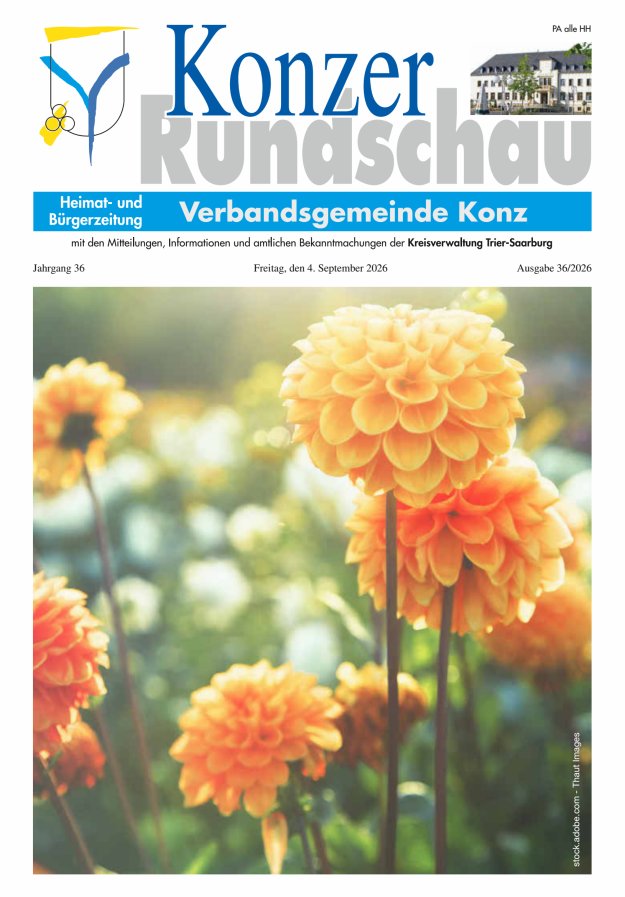 Konzer Rundschau Titelblatt 36/2026