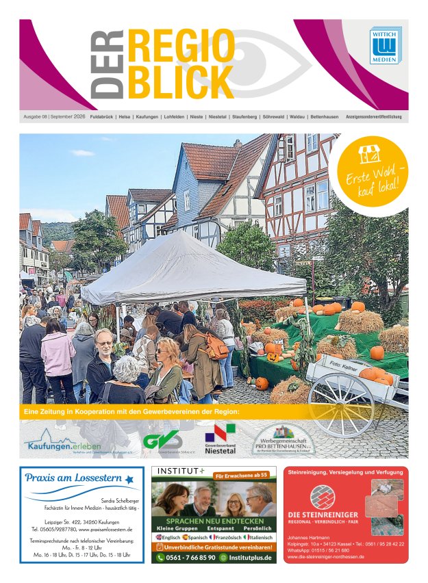 Regioblick Titelblatt 08/2026