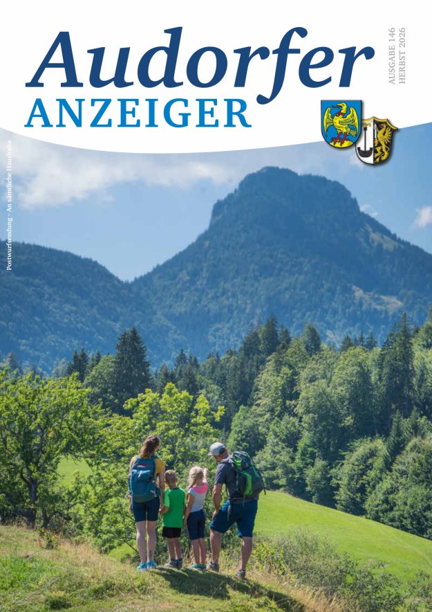 Audorfer Anzeiger Titelblatt 03/2026