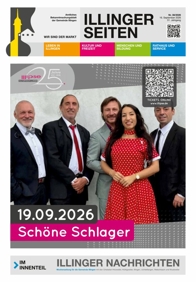 Illinger Seiten Titelblatt 38/2026