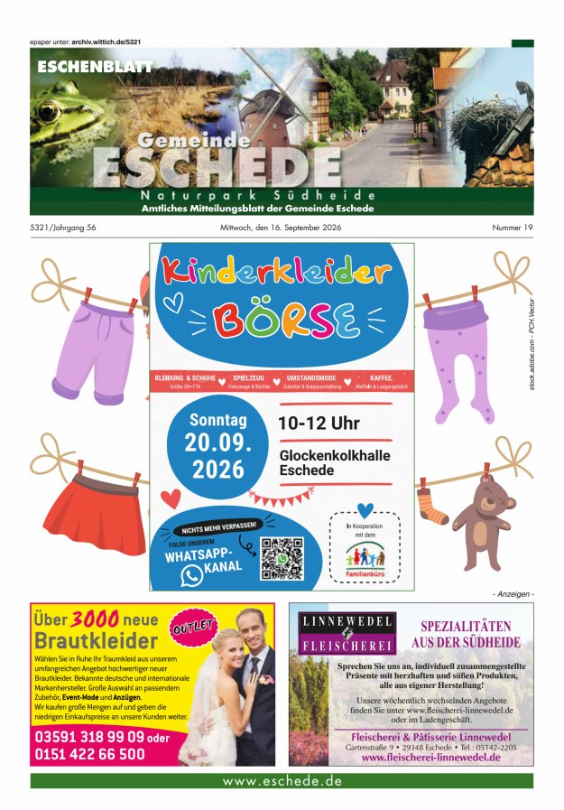 Eschenblatt Titelblatt 19/2026