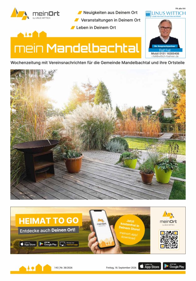 mein Mandelbachtal Titelblatt 35/2026