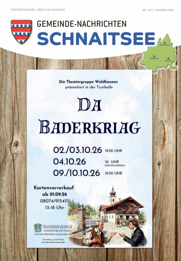 Schnaitsee Titelblatt 05/2026
