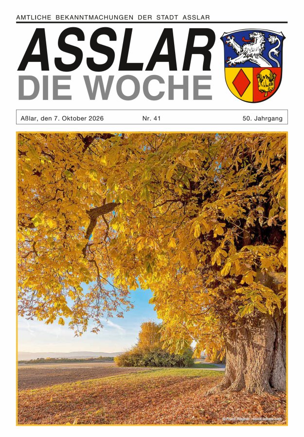 Asslar - Die Woche Titelblatt 41/2026