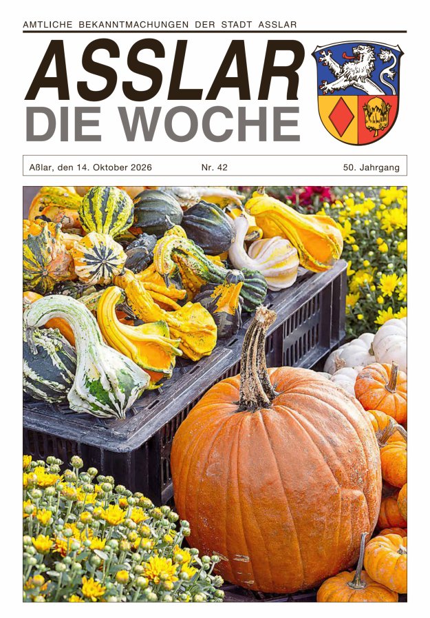 Asslar - Die Woche Titelblatt 42/2026