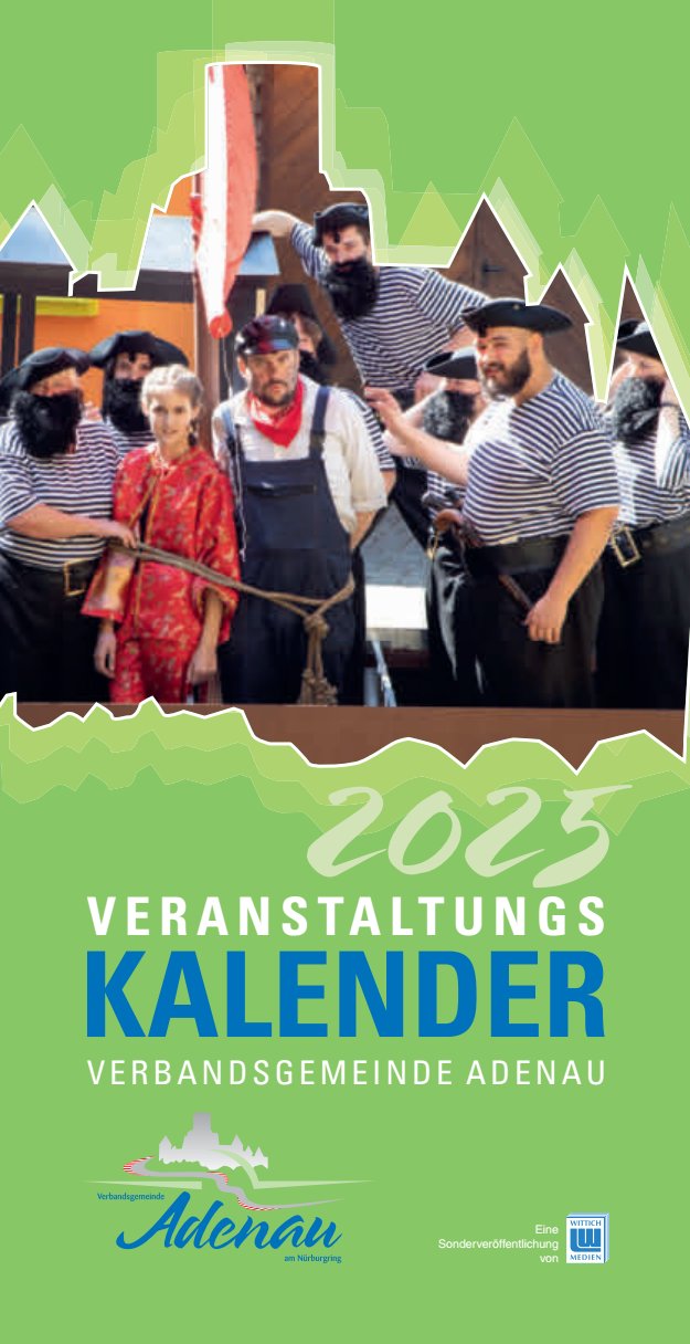 Titelblatt Veranstaltungskalender Adenau