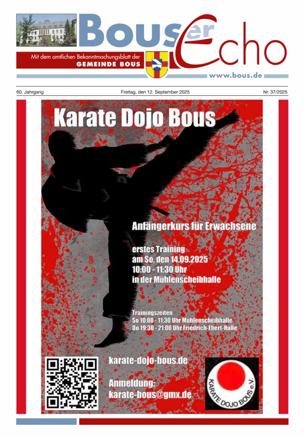Titelblatt Bouser Echo