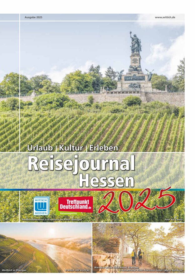 Titelblatt Reisejournal Hessen