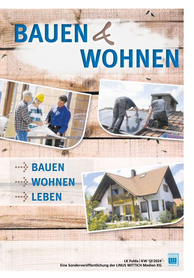 Titelblatt Bauen & Wohnen LK Fulda