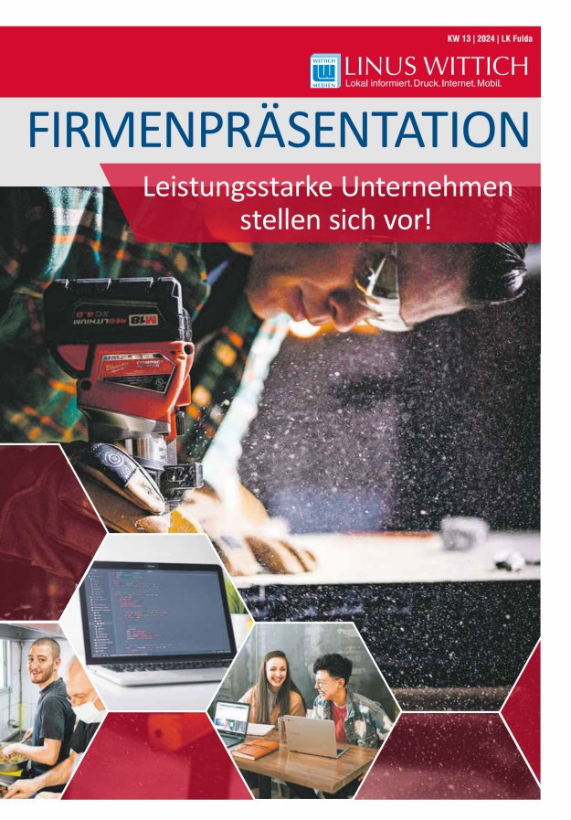 Titelblatt Firmenpräsentation Landkreis Fulda