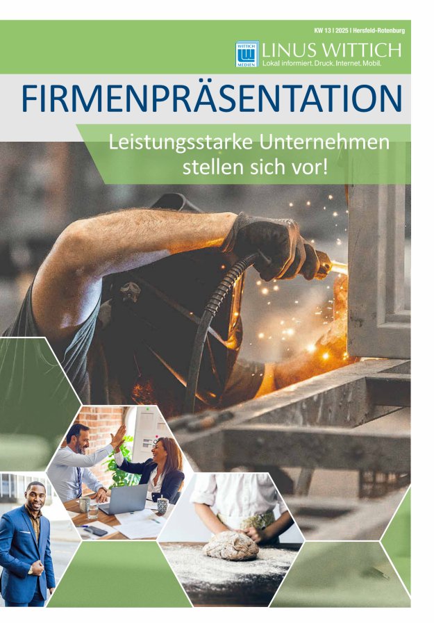 Titelblatt Firmenpräsentation LK Hersfeld-Rotenburg