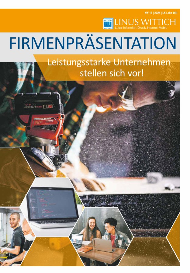 Titelblatt Firmenpräsentation Lahn-Dill-Kreis