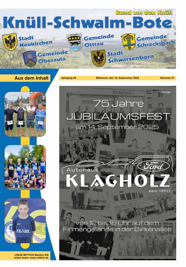 Titelblatt Knüll-Schwalm-Bote