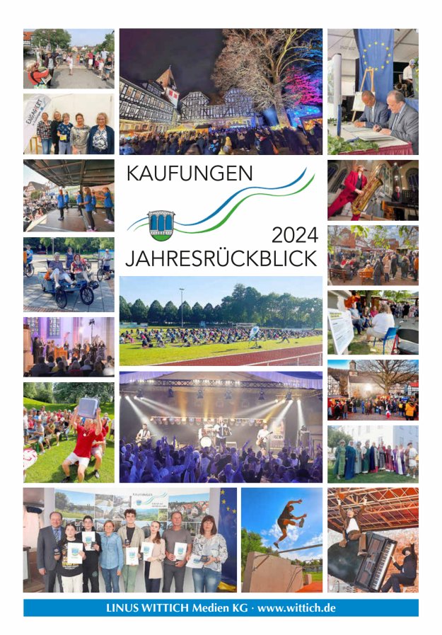 Titelblatt Jahresrückblick Kaufungen Ausgabe: 01/2024