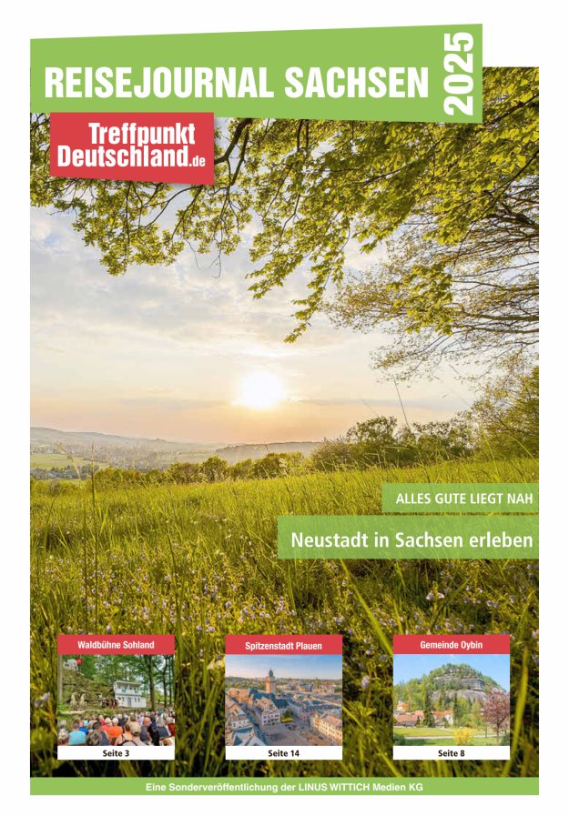 Titelblatt Reisejournal Sachsen