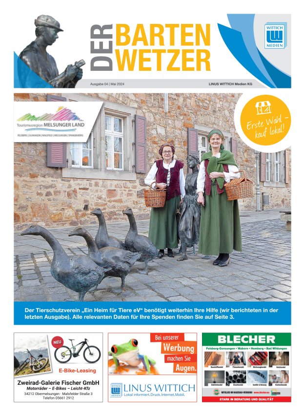 Titelblatt Der Bartenwetzer Ausgabe: 04/2024