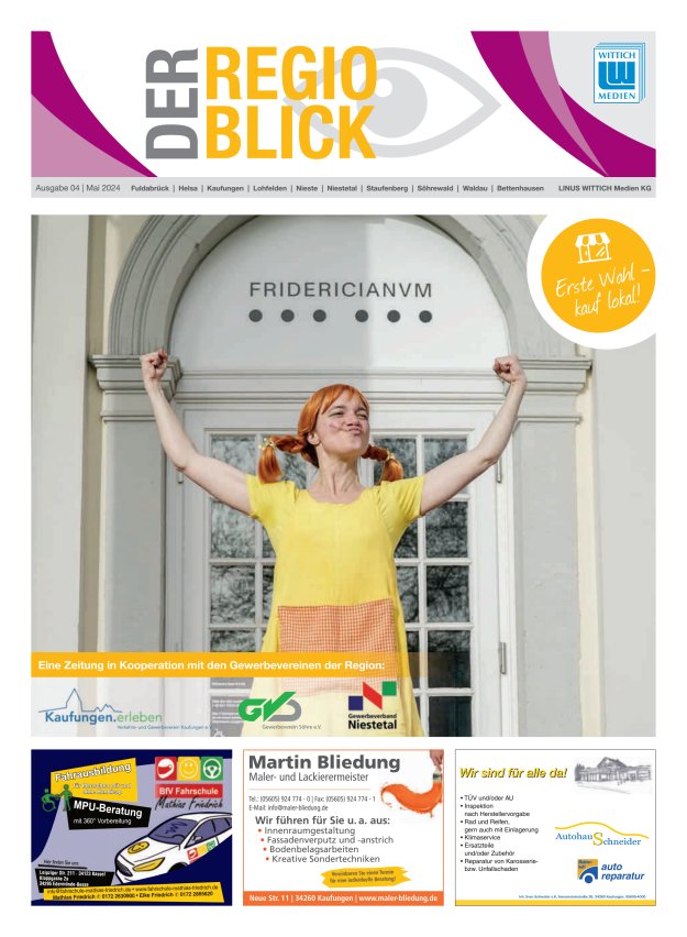 Titelblatt Regioblick Ausgabe: 03/2024