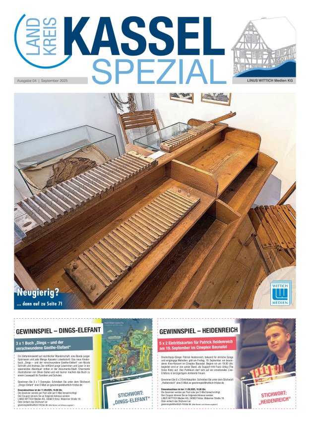 Titelblatt Landkreis Kassel Spezial Ausgabe: 02/2024