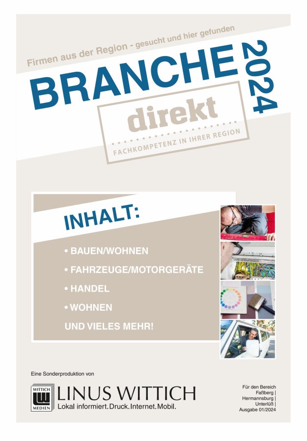 Titelblatt Branche Direkt Winsen Gebiet 1