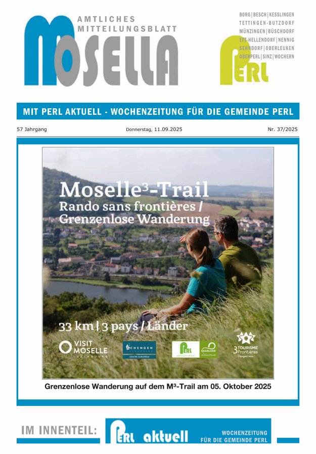 Titelblatt Mosella Perl Ausgabe: 20/2024