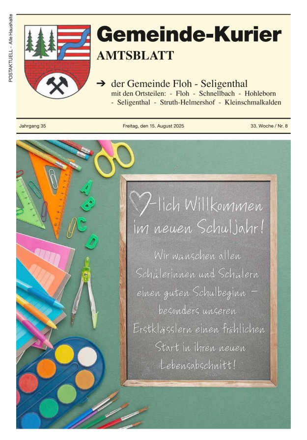 Titelblatt Gemeinde-Kurier