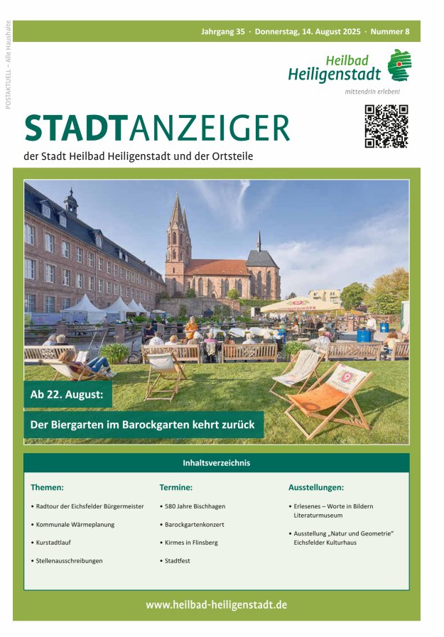 Titelblatt Heiligenstadt Anzeiger