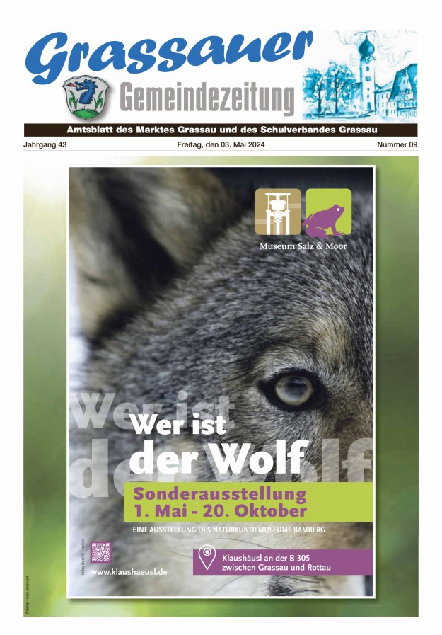 Titelblatt Grassauer Gemeindezeitung Ausgabe: 06/2024