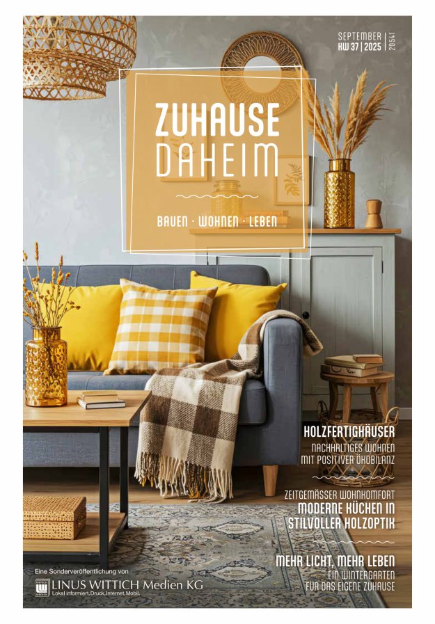 Titelblatt Zuhause daheim Kreis Altenkirchen West