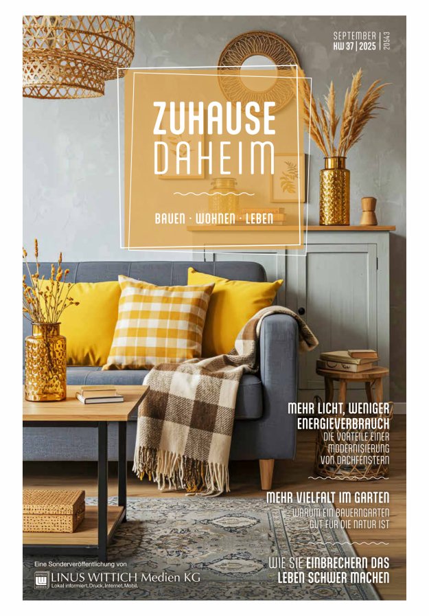 Titelblatt Zuhause daheim Kreis Westerwald Nord