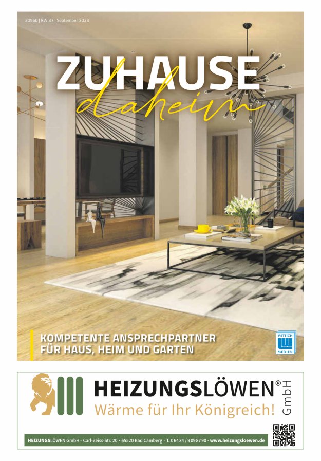 Titelblatt Zuhause daheim Kreis RHL