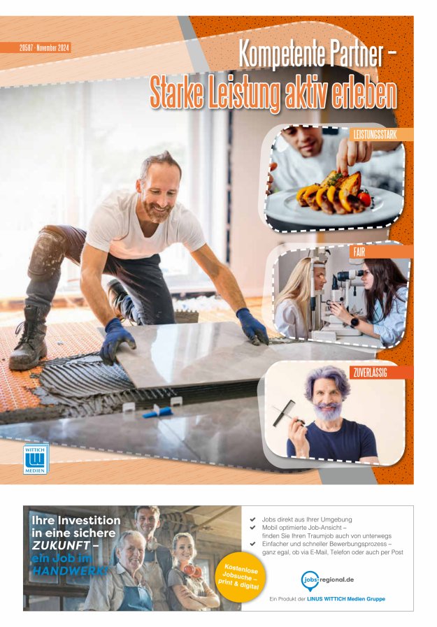 Titelblatt Kompetente Partner an Ihrer Seite Bendorf/Vallendar