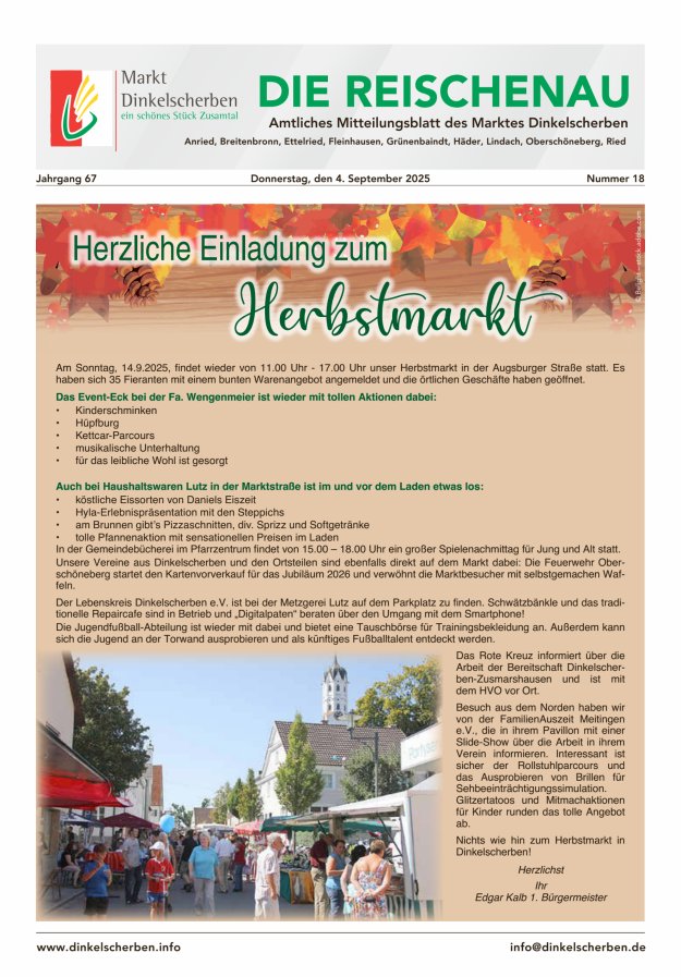 Titelblatt Die Reischenau