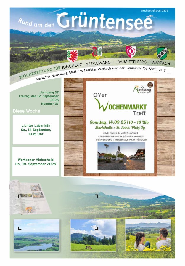 Titelblatt Rund um den Grüntensee