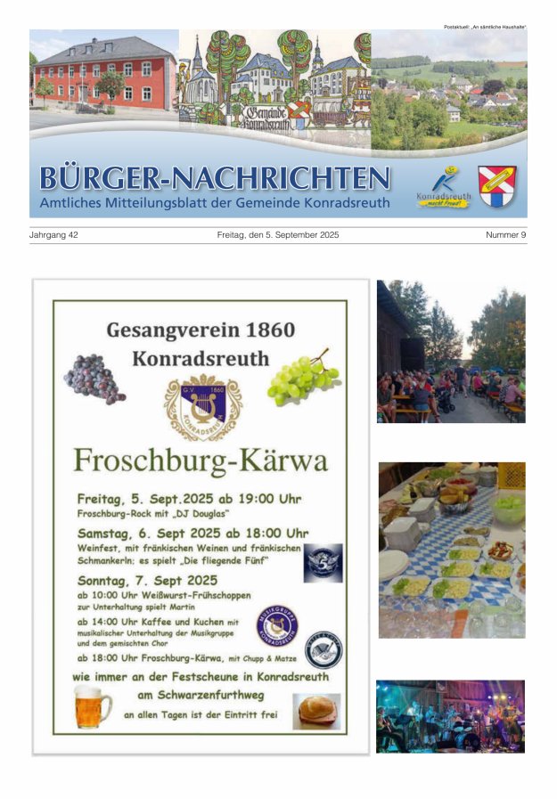 Titelblatt Bürger-Nachrichten