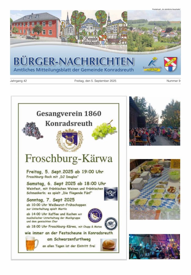 Titelblatt Bürger-Nachrichten Ausgabe: 05/2024