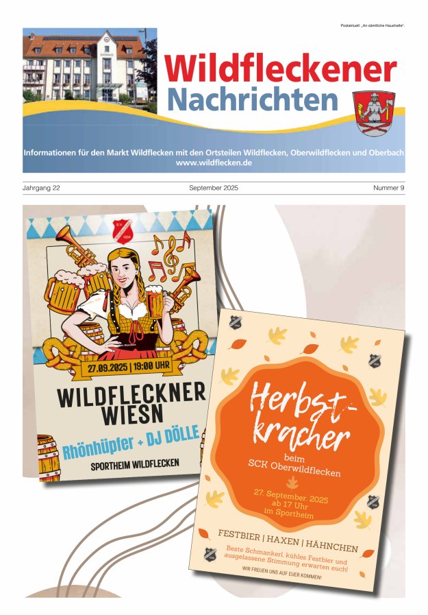 Titelblatt Wildfleckener Nachrichten Ausgabe: 05/2024